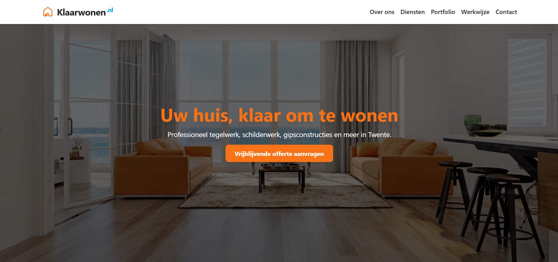 Screenshot Klaarwonen.nl